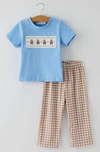 Load image into Gallery viewer, Boys Gingerbread Set + Romper
