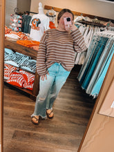 Load image into Gallery viewer, Oversized Stripe Sweater
