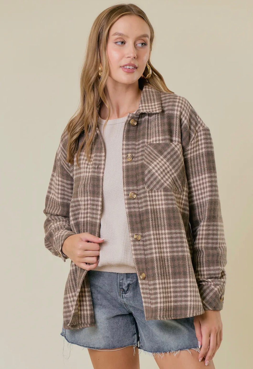Mocha Shacket