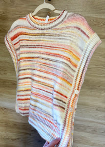 Pink Button Sweater Top