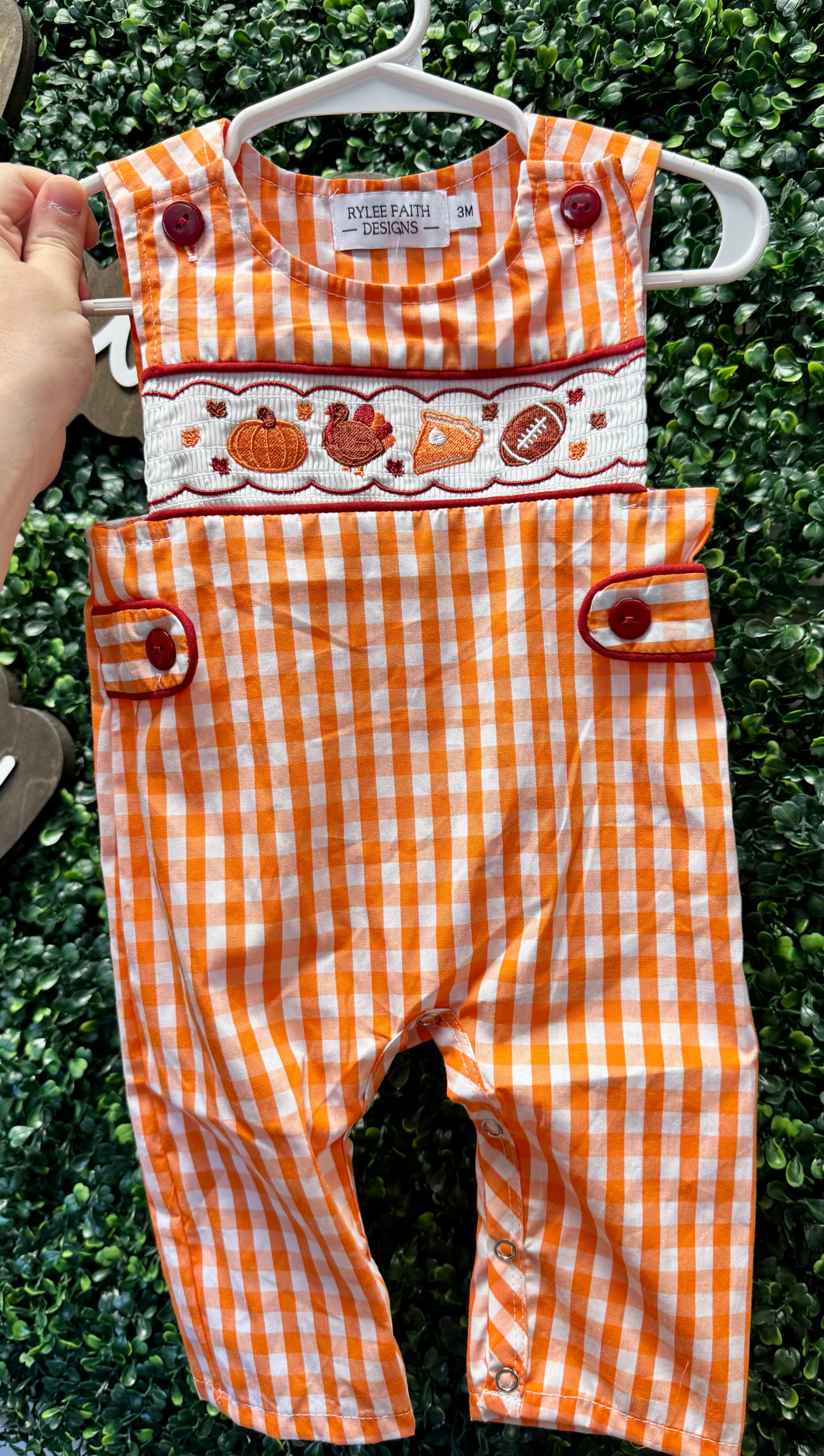 Fall Turkey Romper