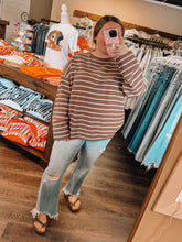 Load image into Gallery viewer, Oversized Stripe Sweater
