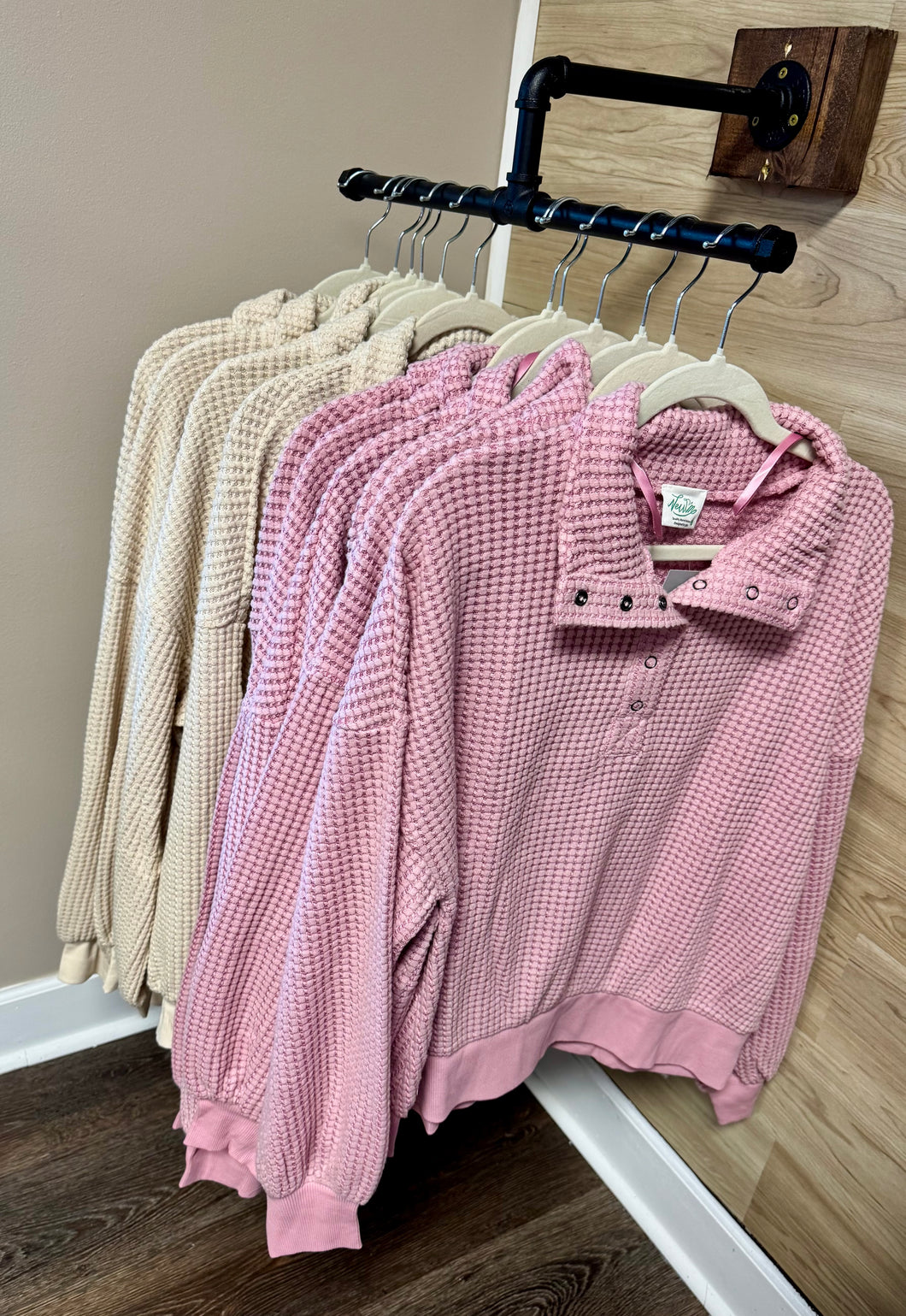 Button Up Pullover