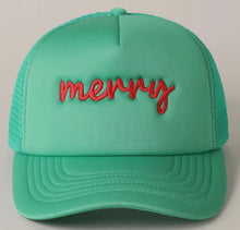 Load image into Gallery viewer, Merry Trucker Hat
