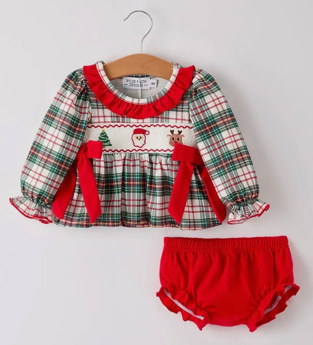 Girls Santa Bubble + Set