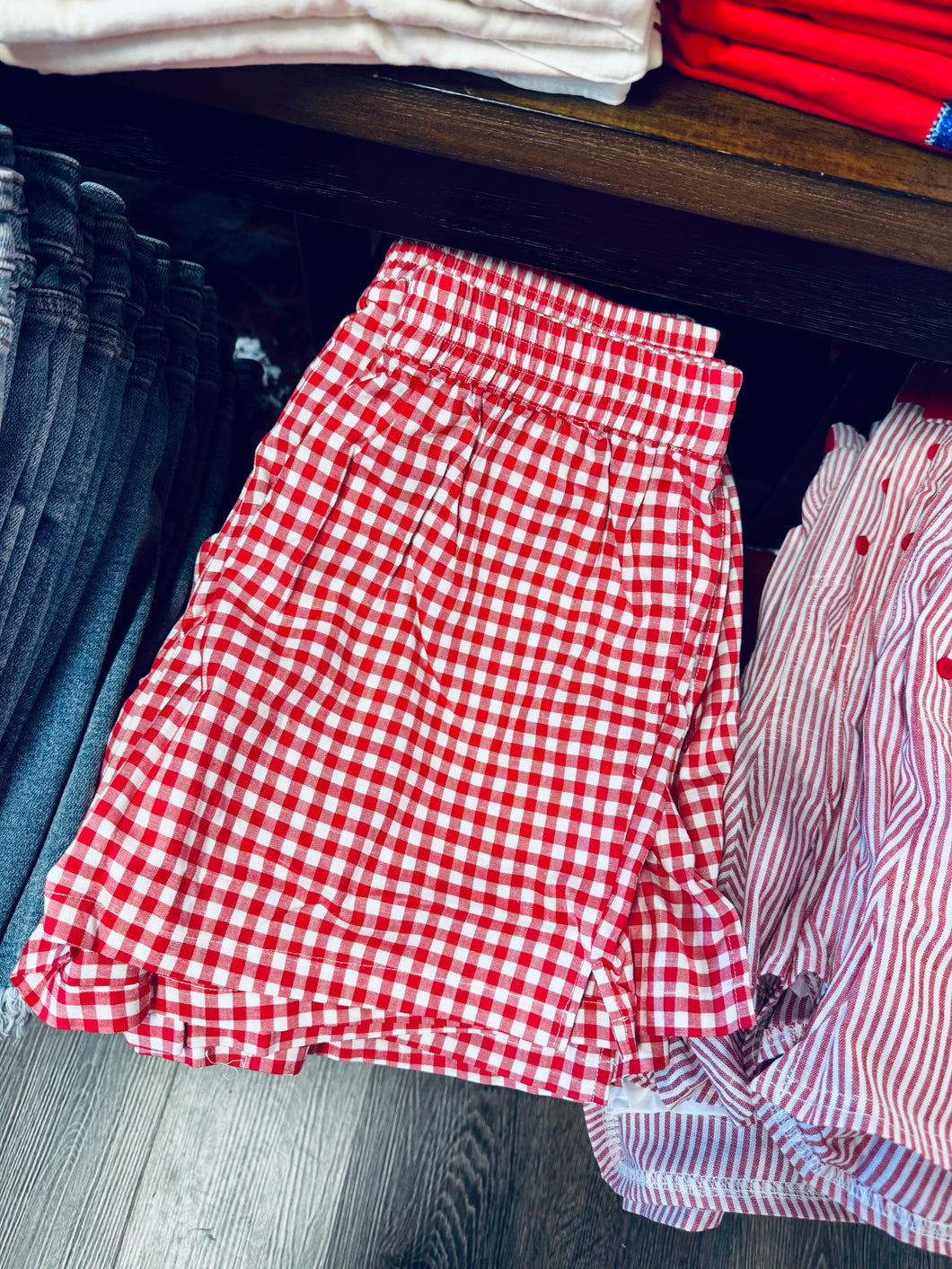 Checkered Shorts