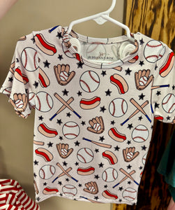Baseball Short Set