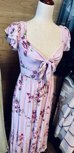 Floral Tie Dress