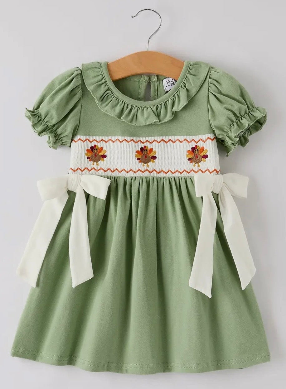 Green Turkey Dress