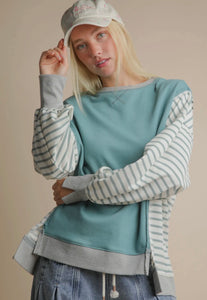 Oversized Sage Sweater