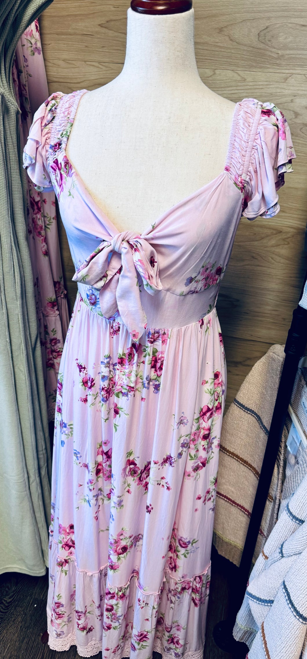 Floral Tie Dress