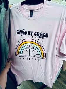 Saved By Grace Rainbow