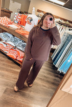 Load image into Gallery viewer, Navy/Brown Stripe Set
