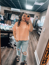 Load image into Gallery viewer, Ribbed Stripe Top
