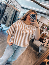 Load image into Gallery viewer, Oversized Stripe Top
