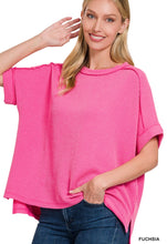 Load image into Gallery viewer, Ribbed Short Sleeve Top Reg + Curvy
