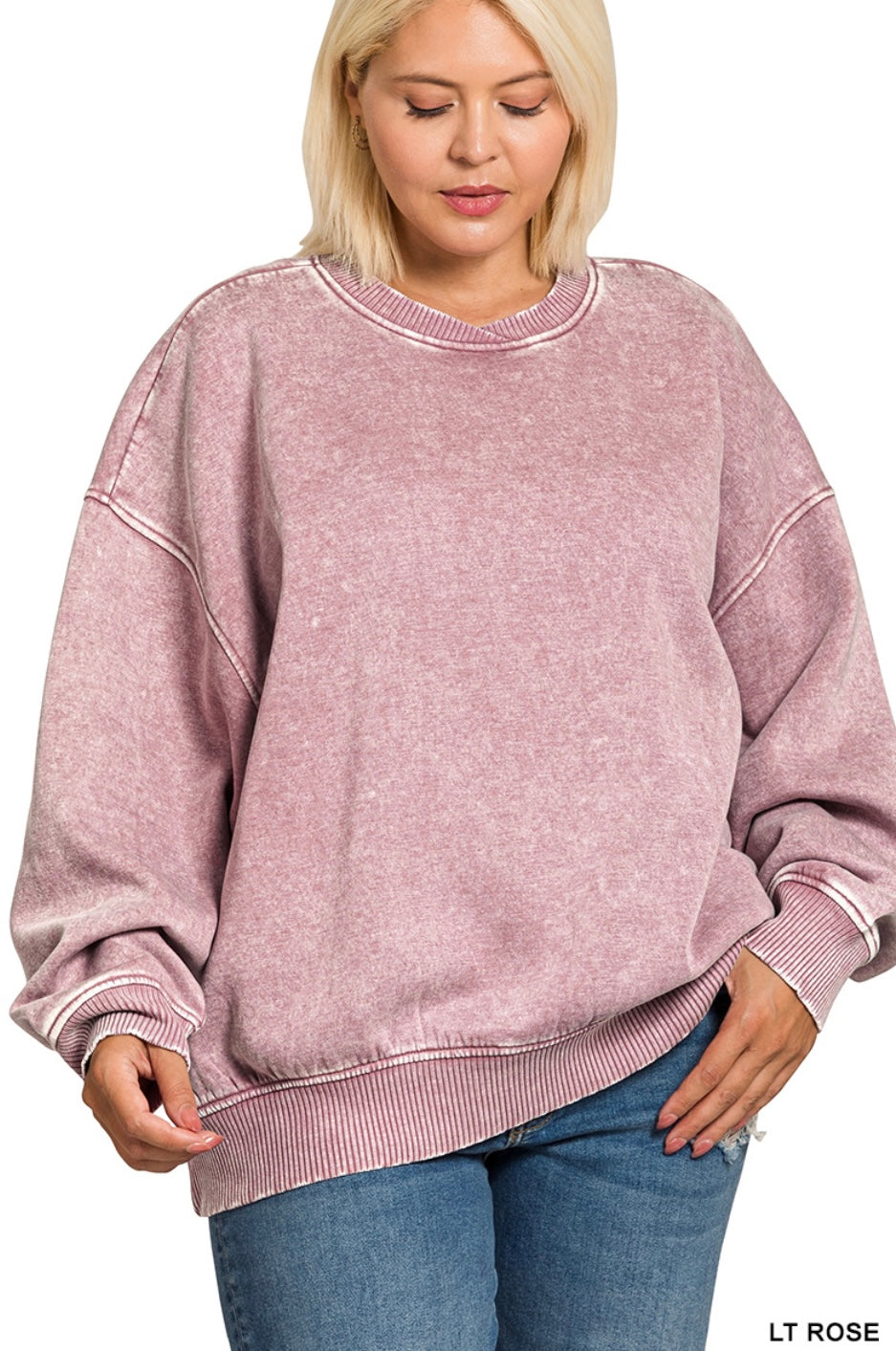 Washed Crew - Curvy