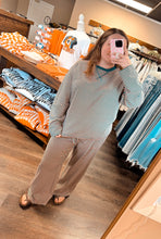 Load image into Gallery viewer, Teal/Pink Stripe Set

