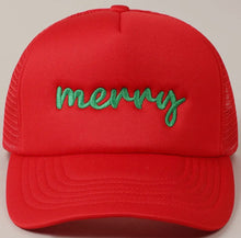 Load image into Gallery viewer, Merry Trucker Hat
