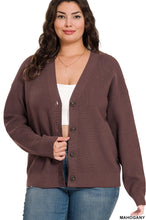 Load image into Gallery viewer, Button Cardigan - Reg + Curvy
