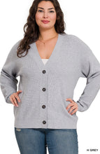 Load image into Gallery viewer, Button Cardigan - Reg + Curvy
