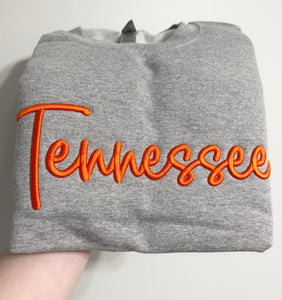 Puff TN Embroidered Crew