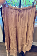Load image into Gallery viewer, Tiered Maxi Skirt - With Ties

